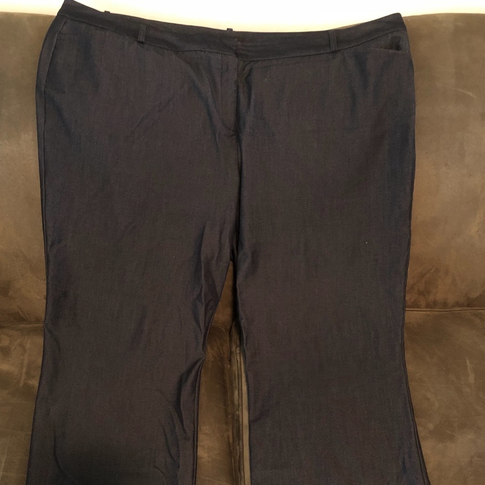 Dark blue trouser pants